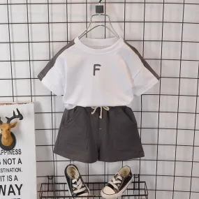 2 Pcs Boys Pants Suit499982