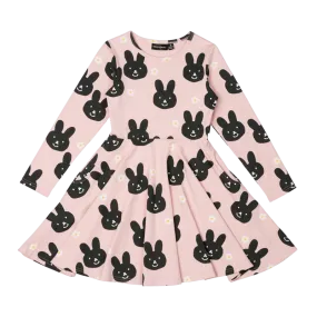Bunny Face Waisted Dress
