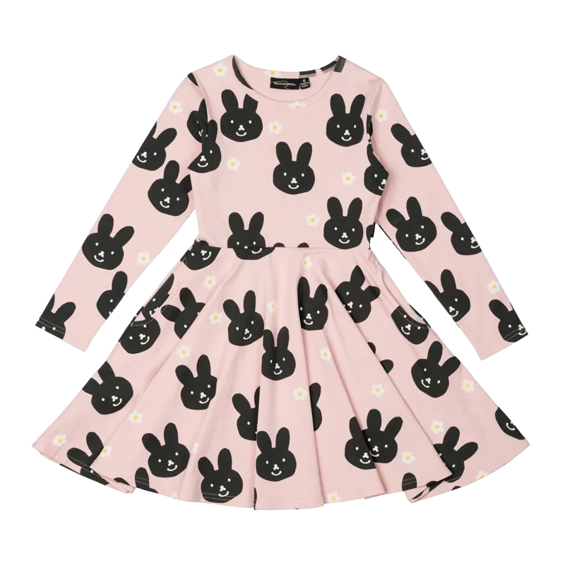 Bunny Face Waisted Dress
