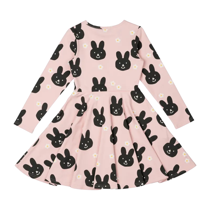 Bunny Face Waisted Dress