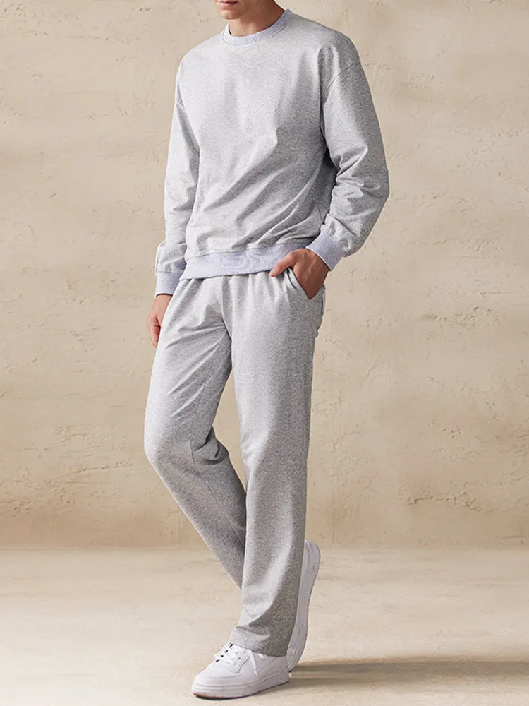 Casual 2-Piece Sweatsuit Set