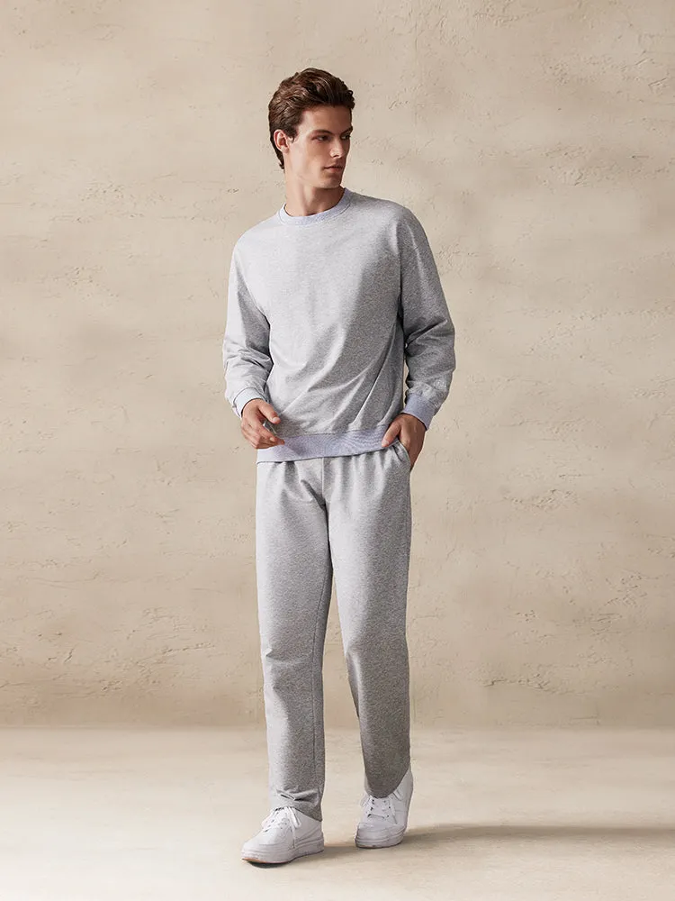 Casual 2-Piece Sweatsuit Set