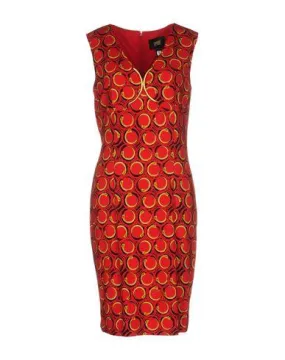 Cavalli Class Women Knee-length dress Red 12 UK