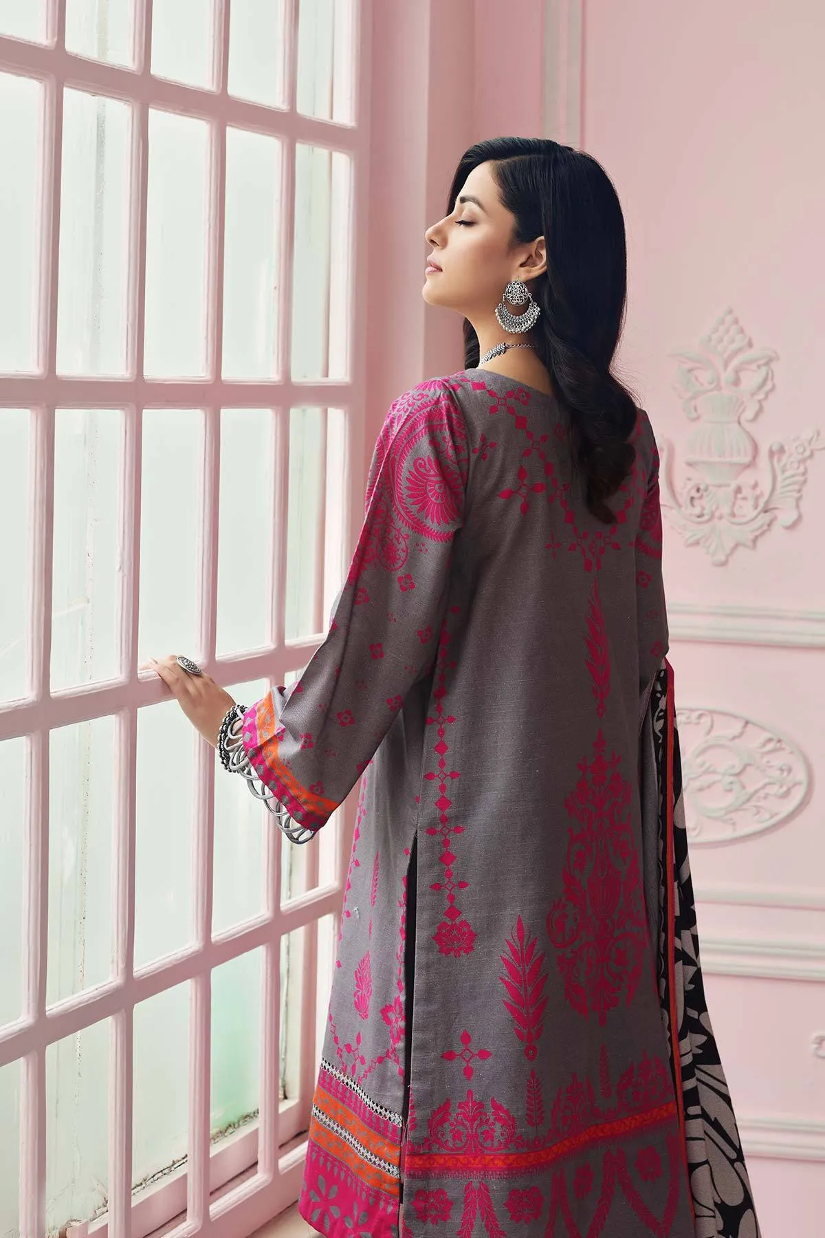 Charizma Qaus Printed Khaddar Collection – QPK-13