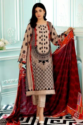 Charizma Qaus Printed Khaddar Collection – QPK-21