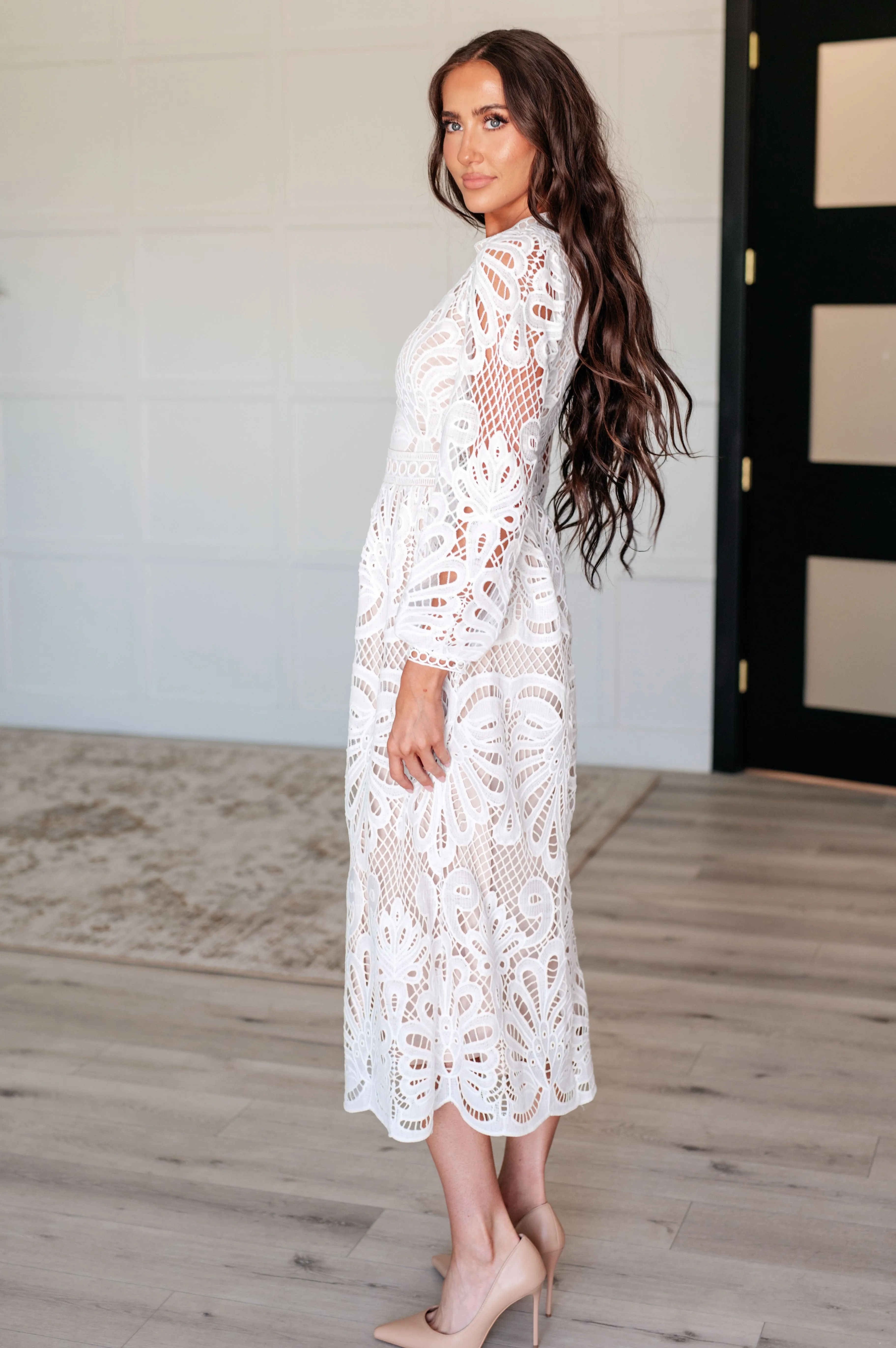 Crown Jewel Lovely in Lace Dress