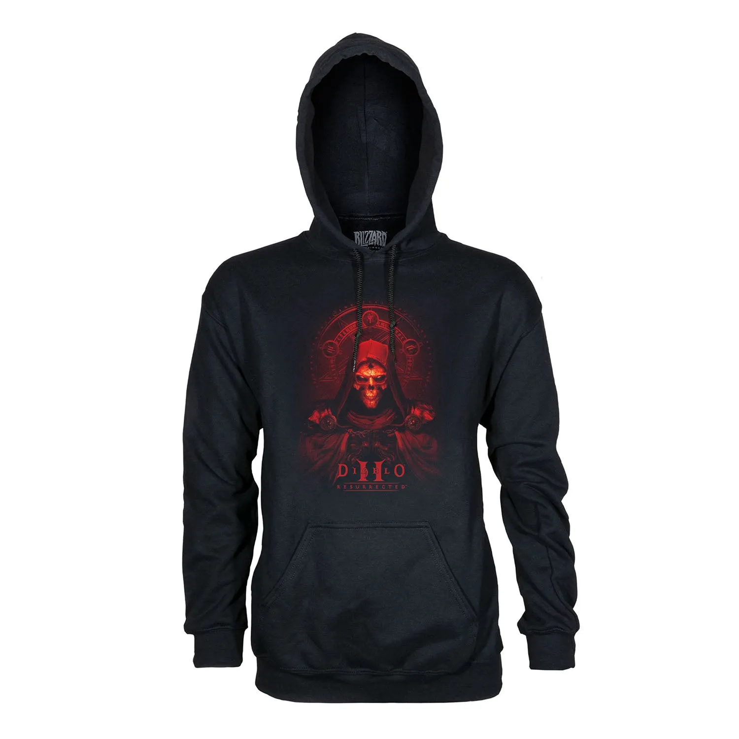 Diablo II: Resurrected Black Zip-Up Hoodie
