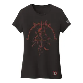 Diablo IV Rogue Sigil Women's Black T-Shirt