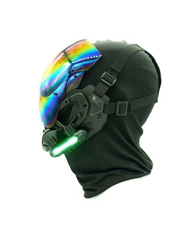 Fast and Furious LED Cyberpunk Helmet Mask