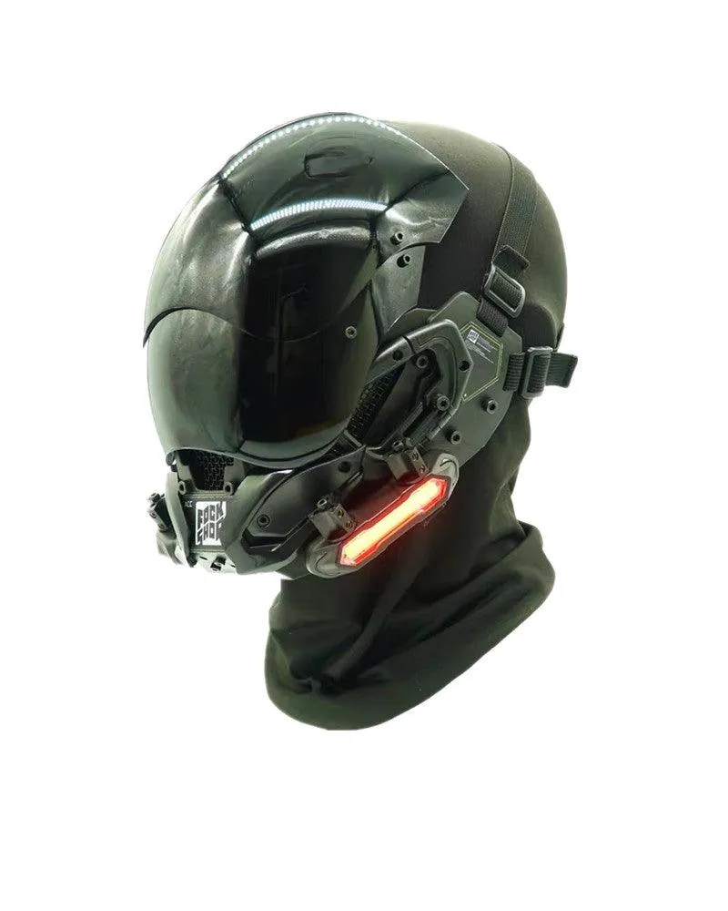 Fast and Furious LED Cyberpunk Helmet Mask