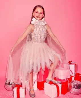 Girl Candy Cane Tutu Dress