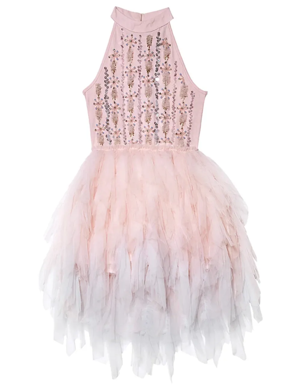 Girl Candy Cane Tutu Dress
