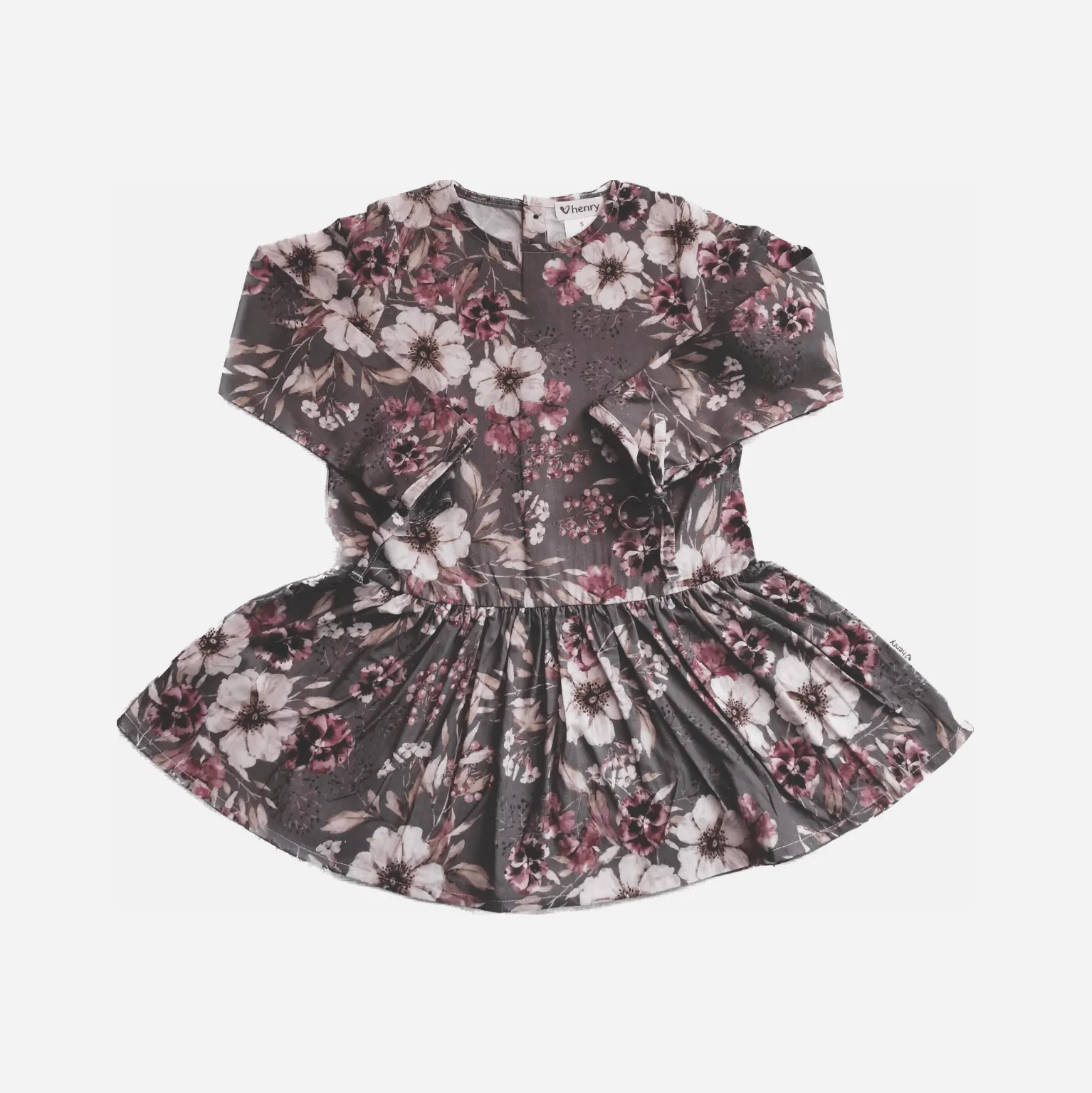 Girls Frankie Dress - Midnight Floral