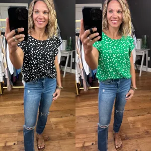 Heard Right Patterned Top - Multiple Options Heard Right Patterned Top - Multiple Options