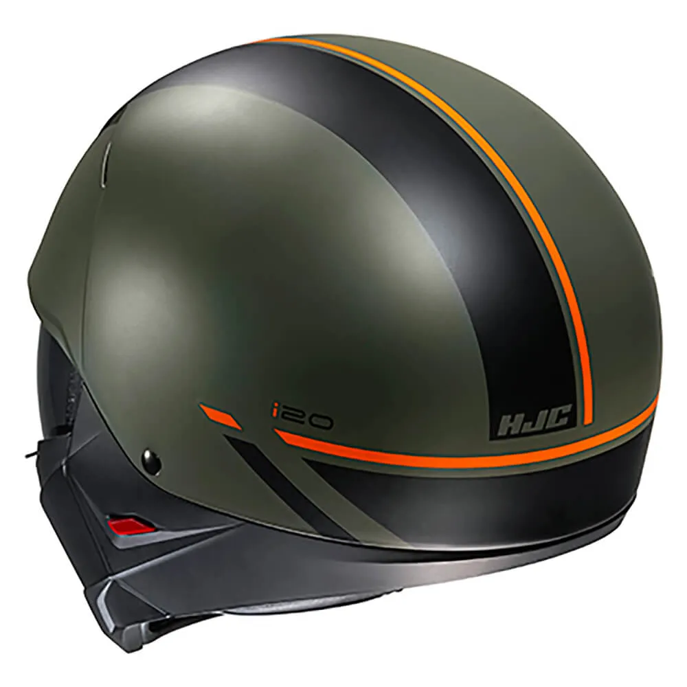 HJC i20 Helmet Batol MC4SF Green