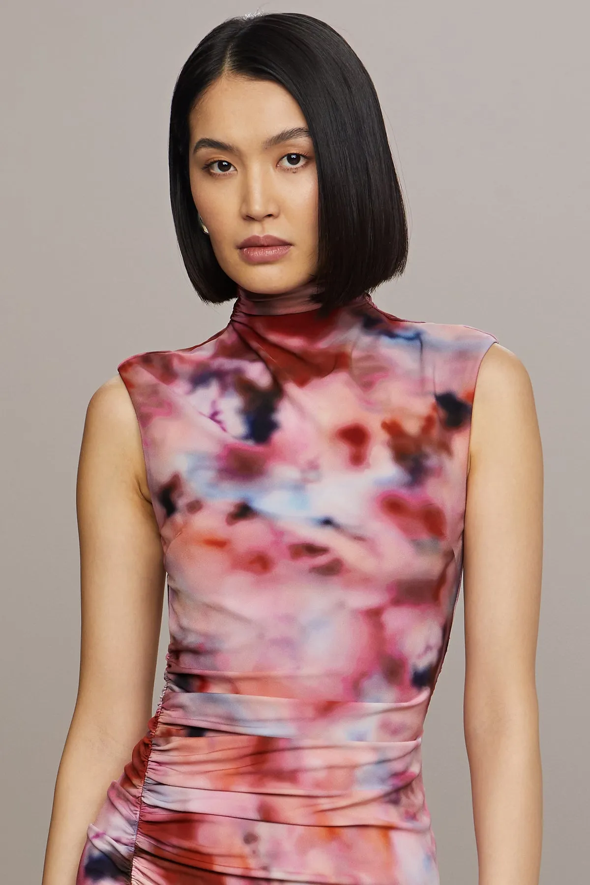 Kai Printed Jersey Dress