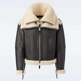 Leather Jacket For Men With Double Zip Closer Unique Design