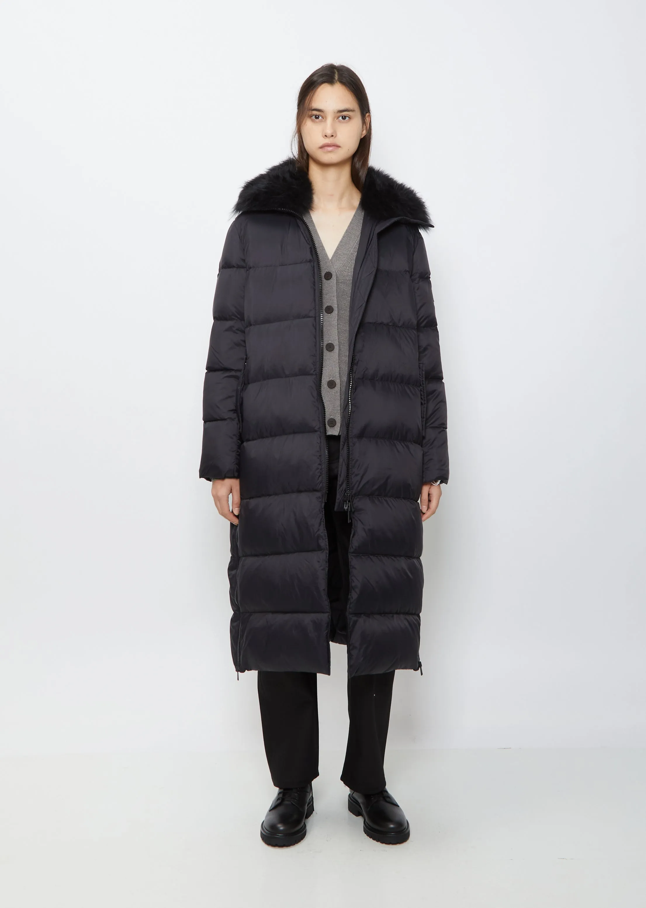 Long Down Puffer Coat