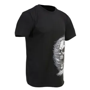 Milwaukee Leather MPMH116000 Men's 'Assassin' Double Sided Black T-Shirt Milwaukee Leather MPMH116000 Men's 'Assassin' Double Sided Black T-Shirt