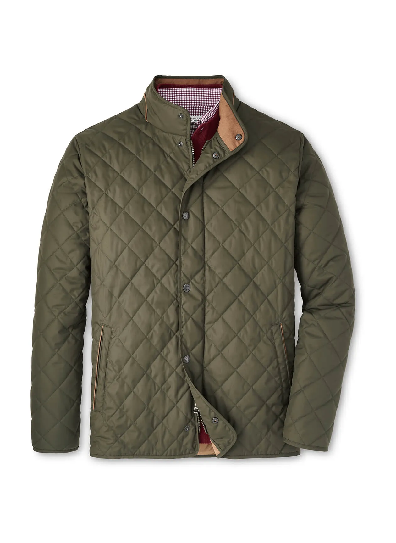 Peter Millar - Men's Suffolk Coat - Dark Olive