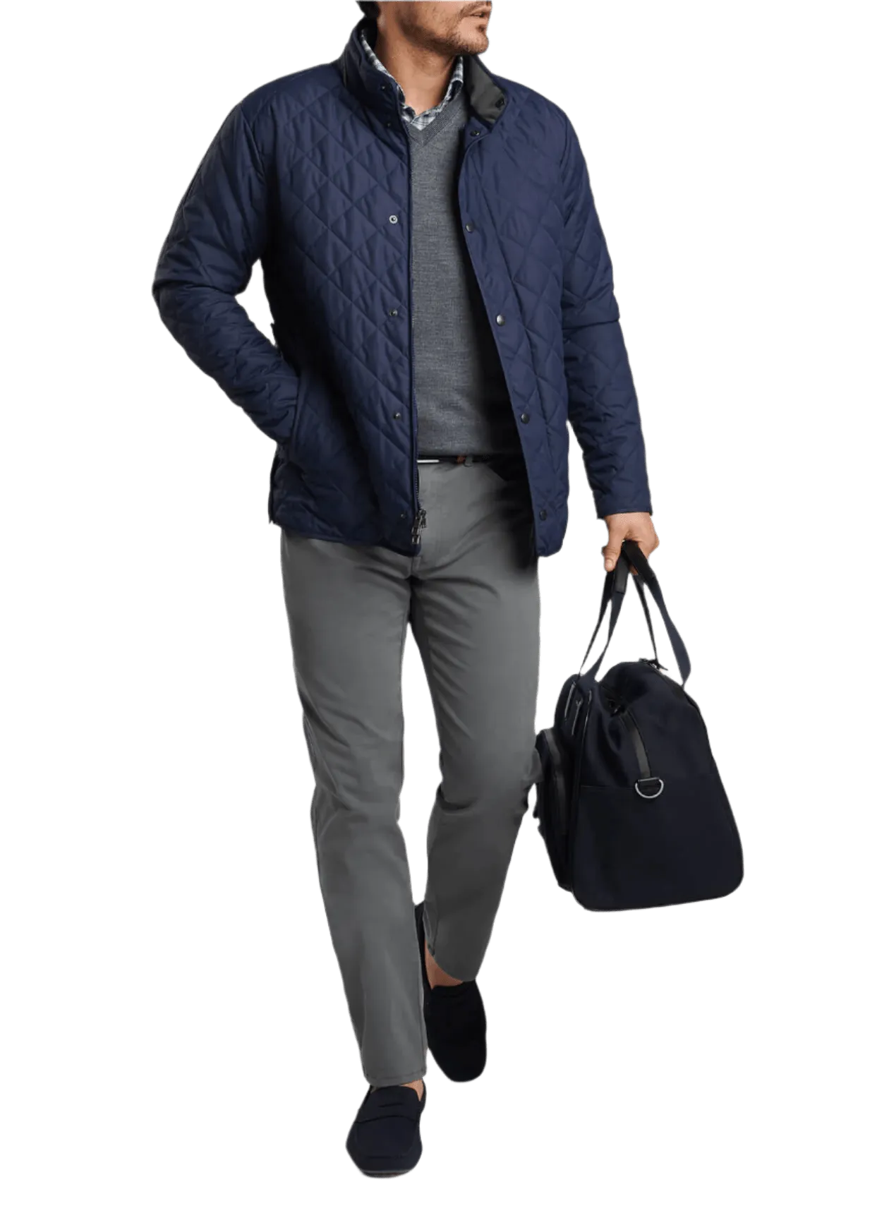 Peter Millar - Men's Suffolk Coat - Navy