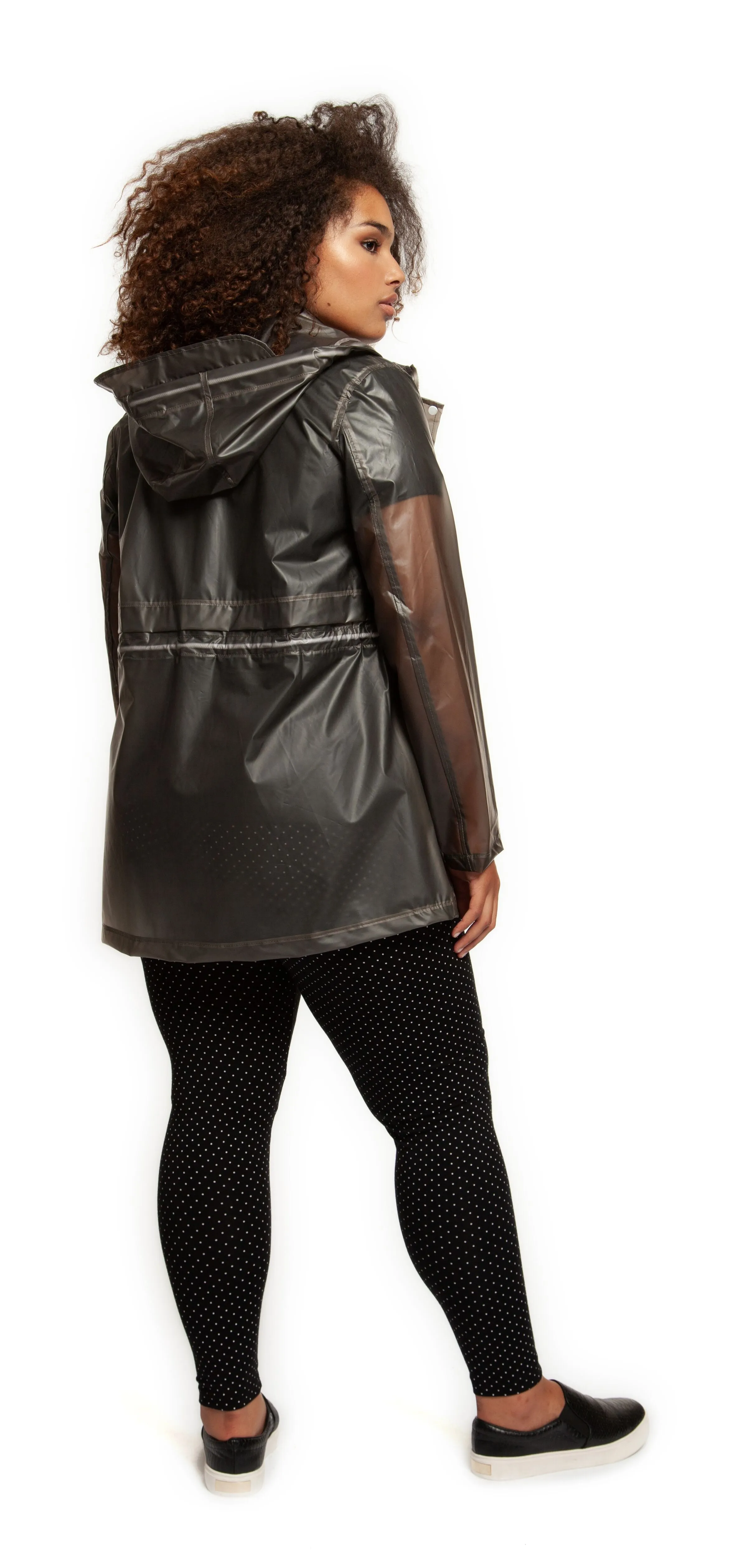 "Final Sale" Dex Grey Raincoat
