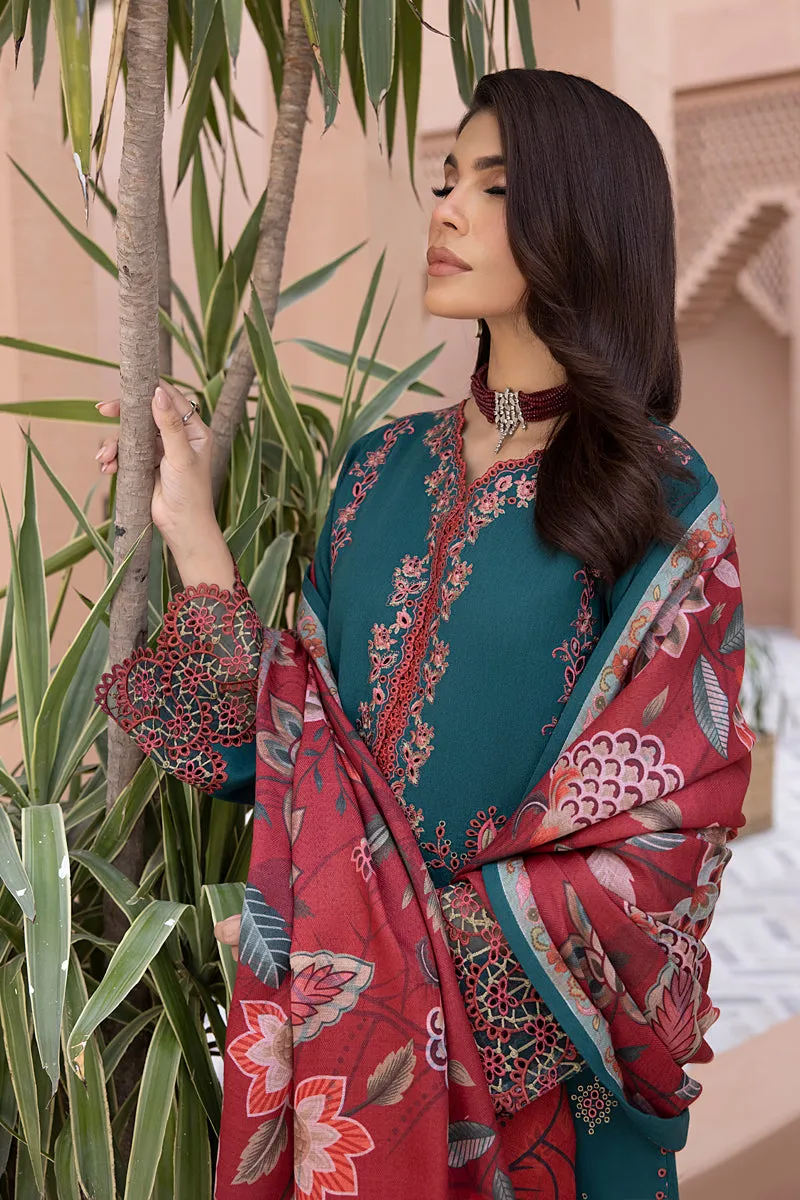 Rang Rasiya Carnation Karandi Collection with Shawl – Emel