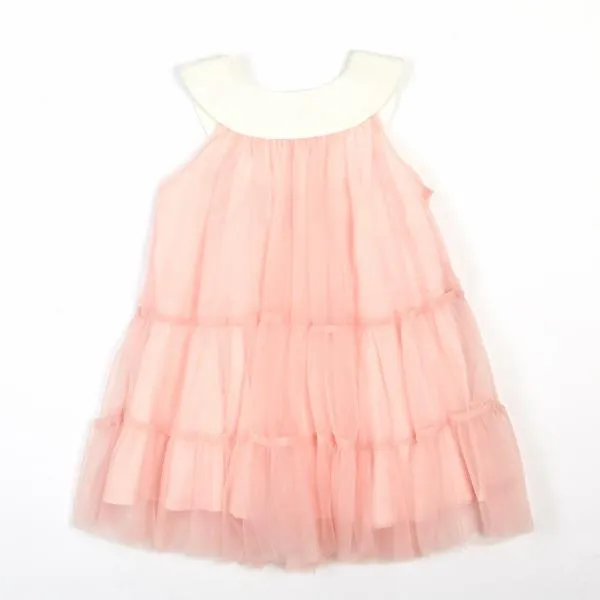 Sheer Mesh Dress - Pink