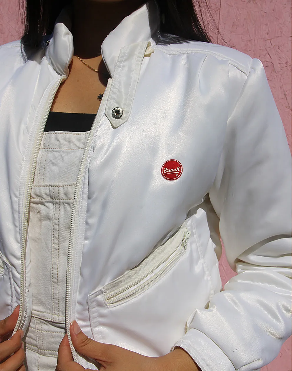 Ski Jacket in White
