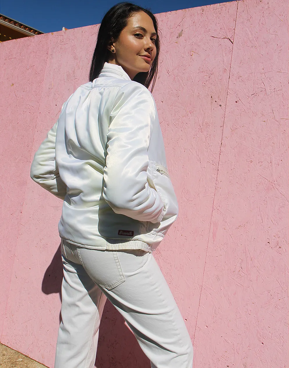 Ski Jacket in White