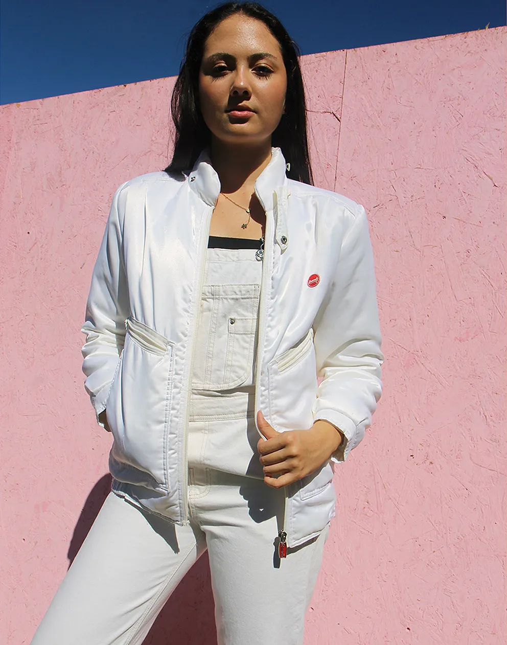Ski Jacket in White