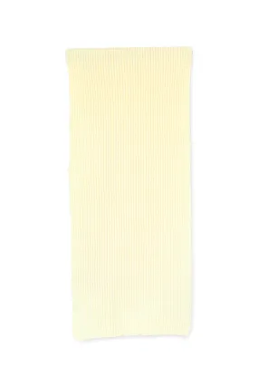 Stacy Rib Knit Scarf in Yellow