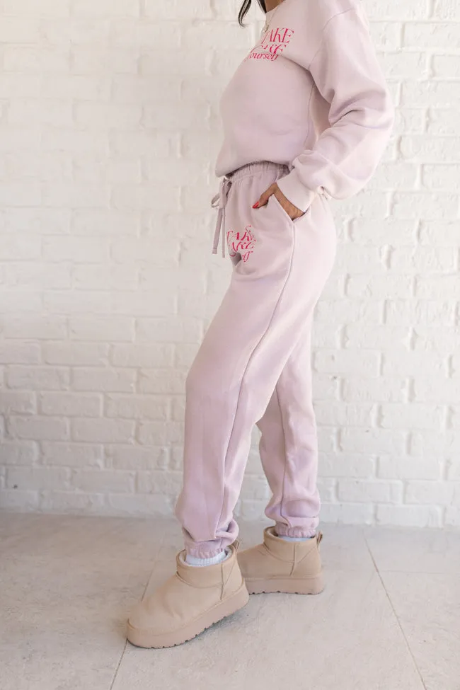 Take Care Of Yourself American Apparel Graphic Sweatpants