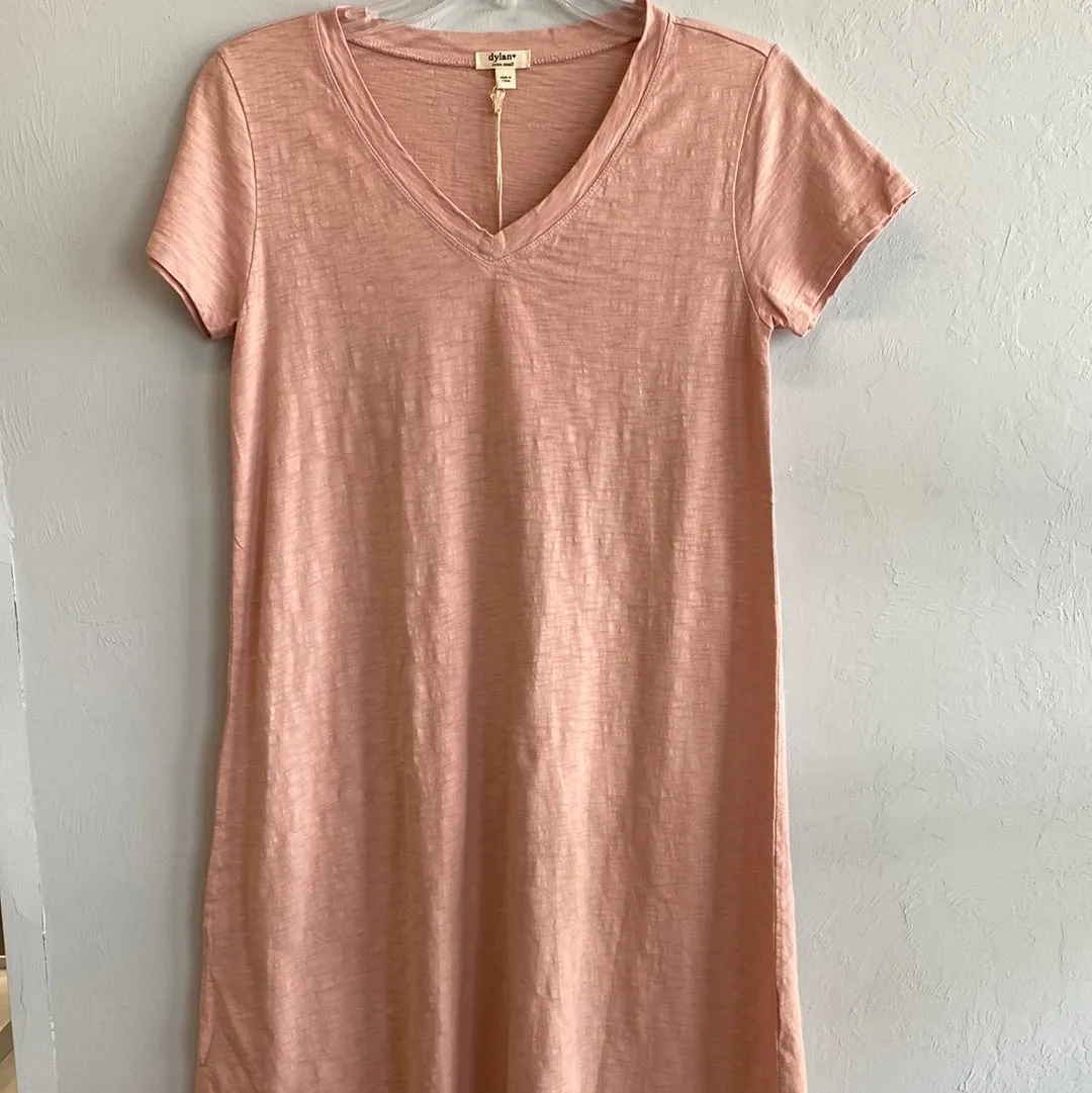 Tess T-Dress - New Pink