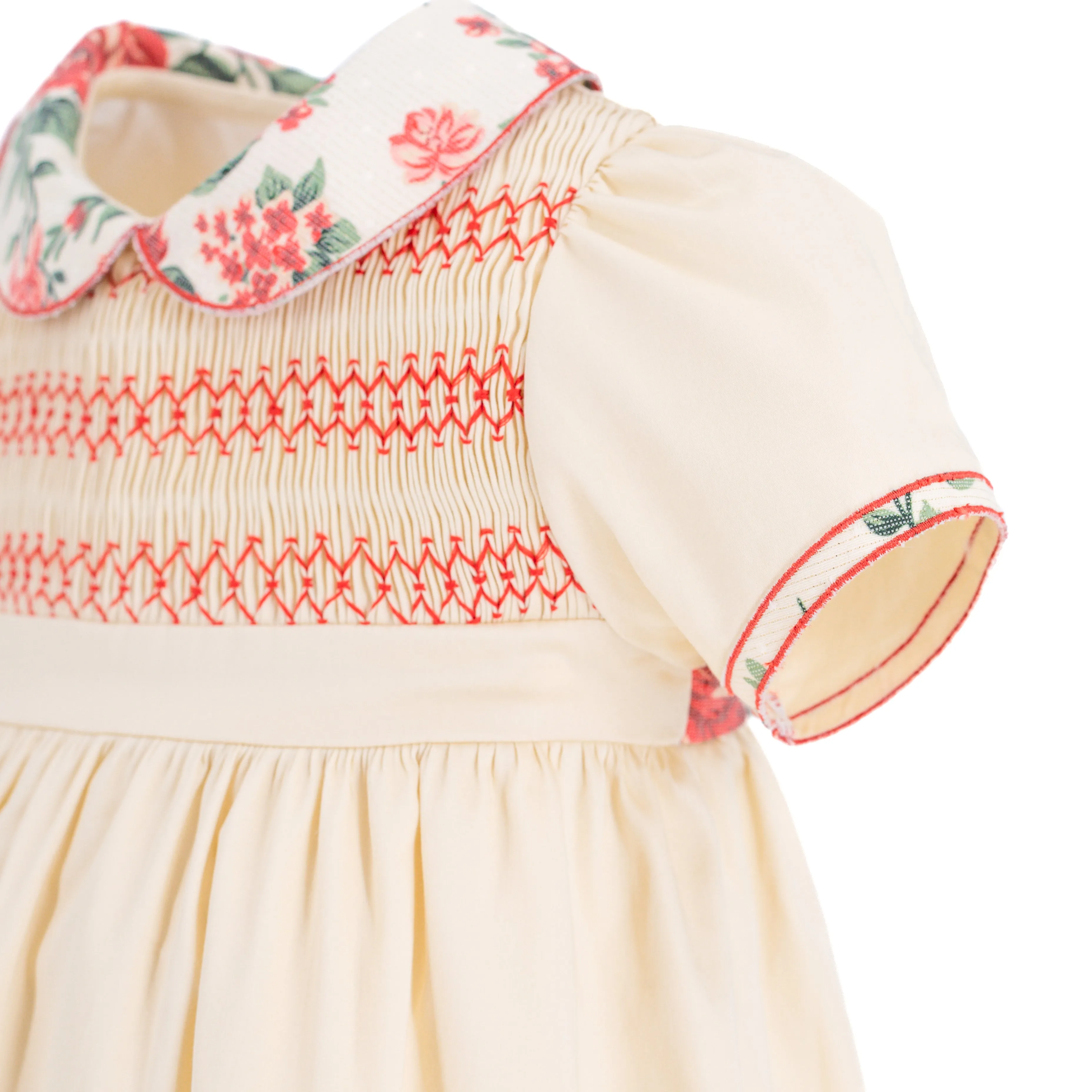 Victoria Cream Dress