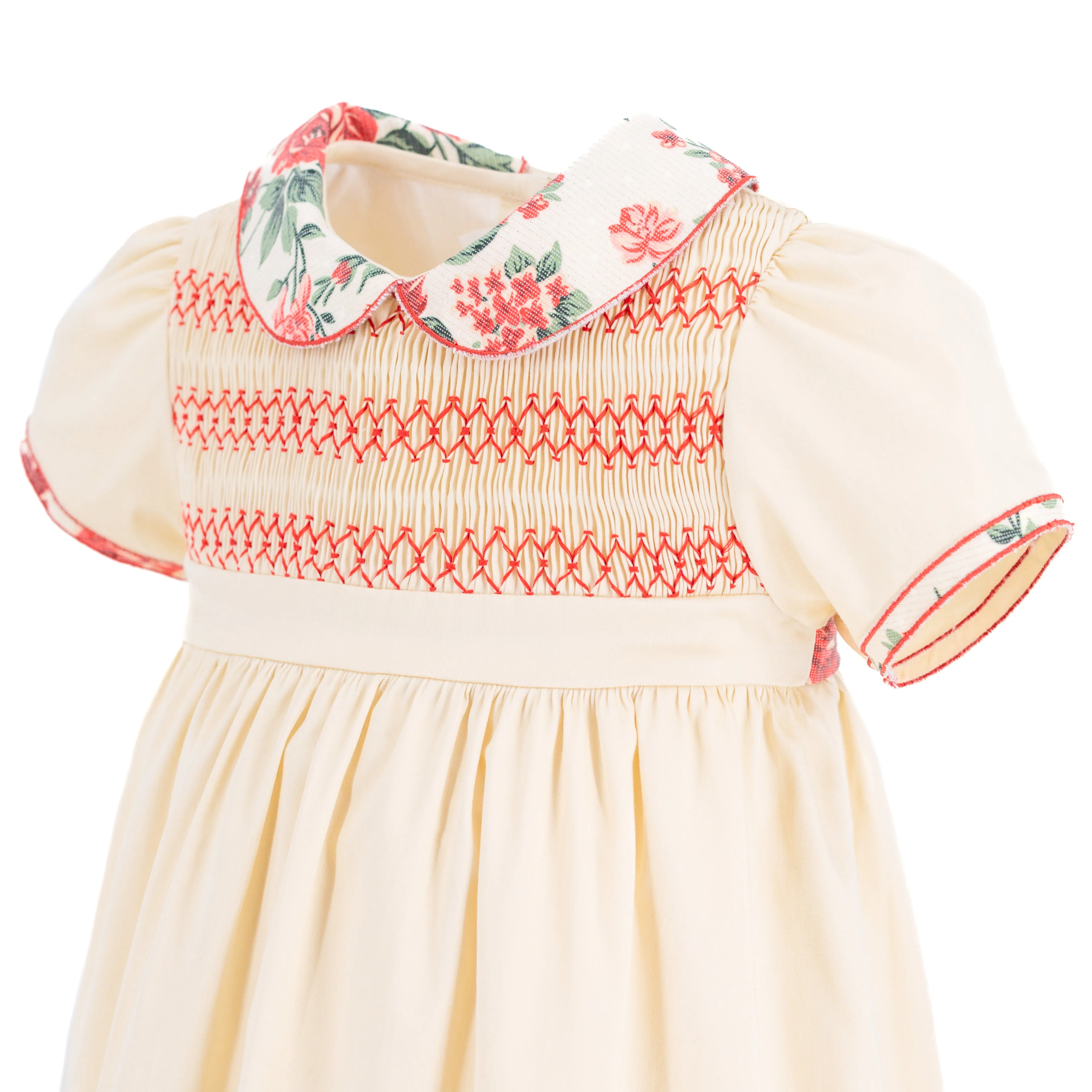 Victoria Cream Dress