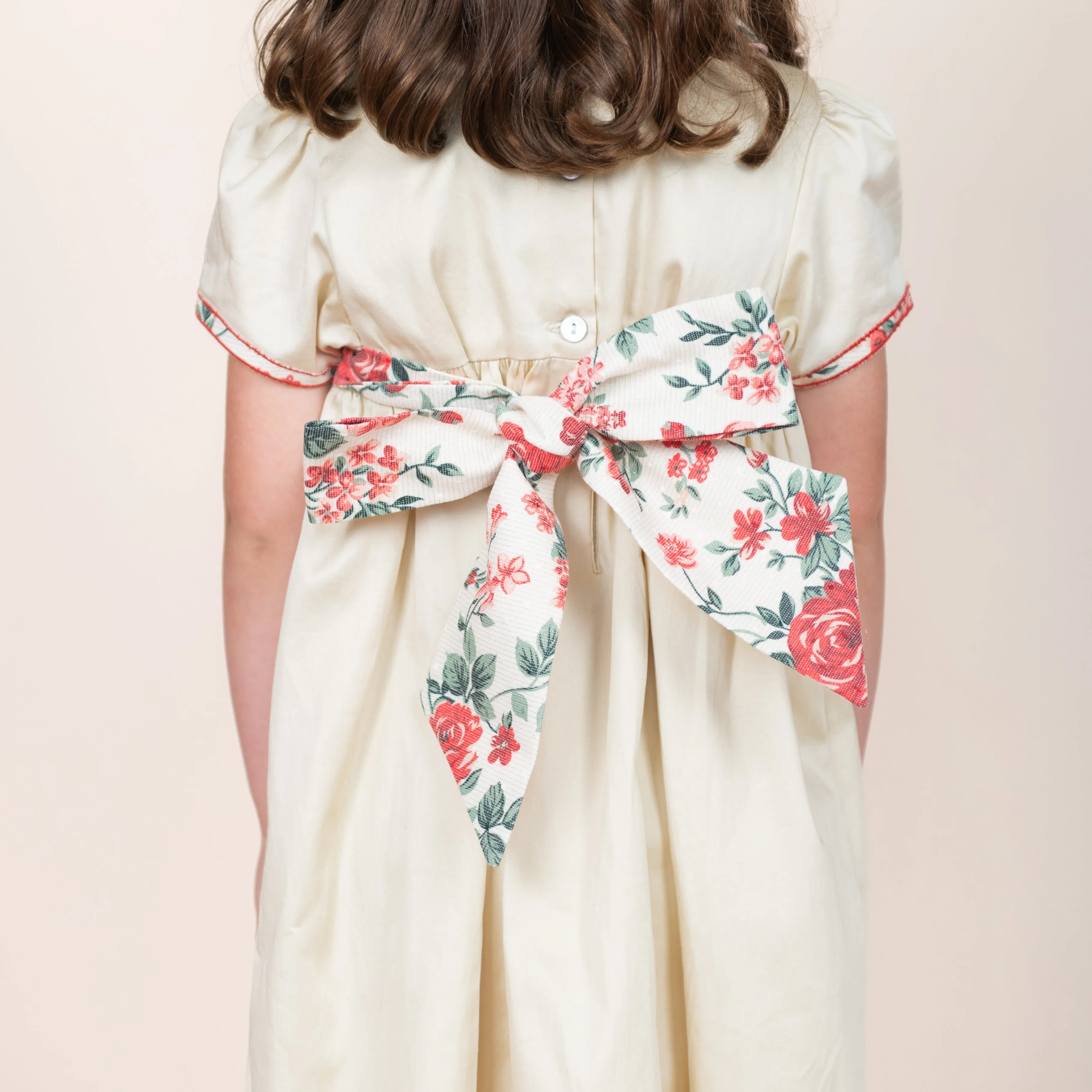 Victoria Cream Dress