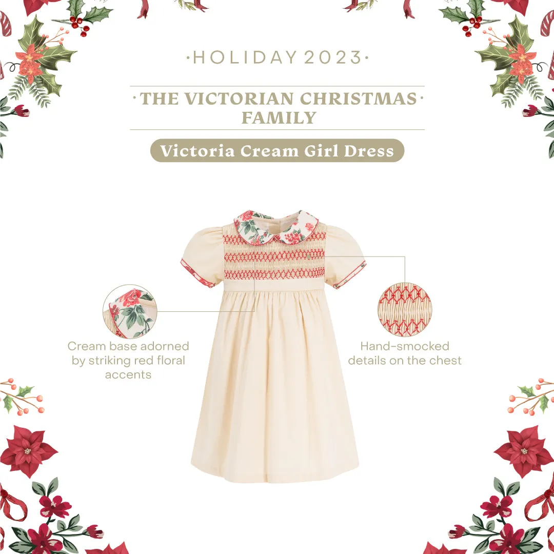Victoria Cream Dress