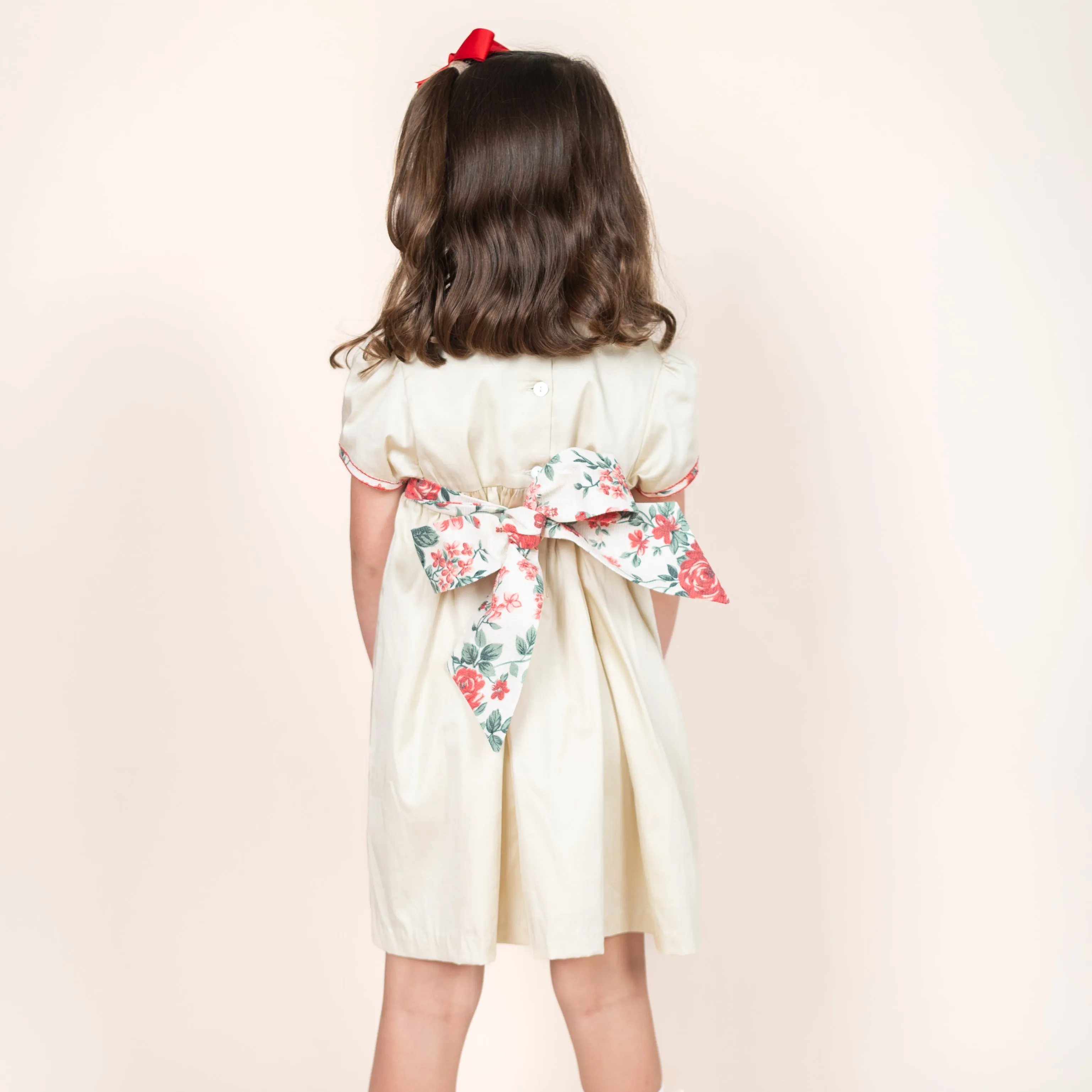 Victoria Cream Dress