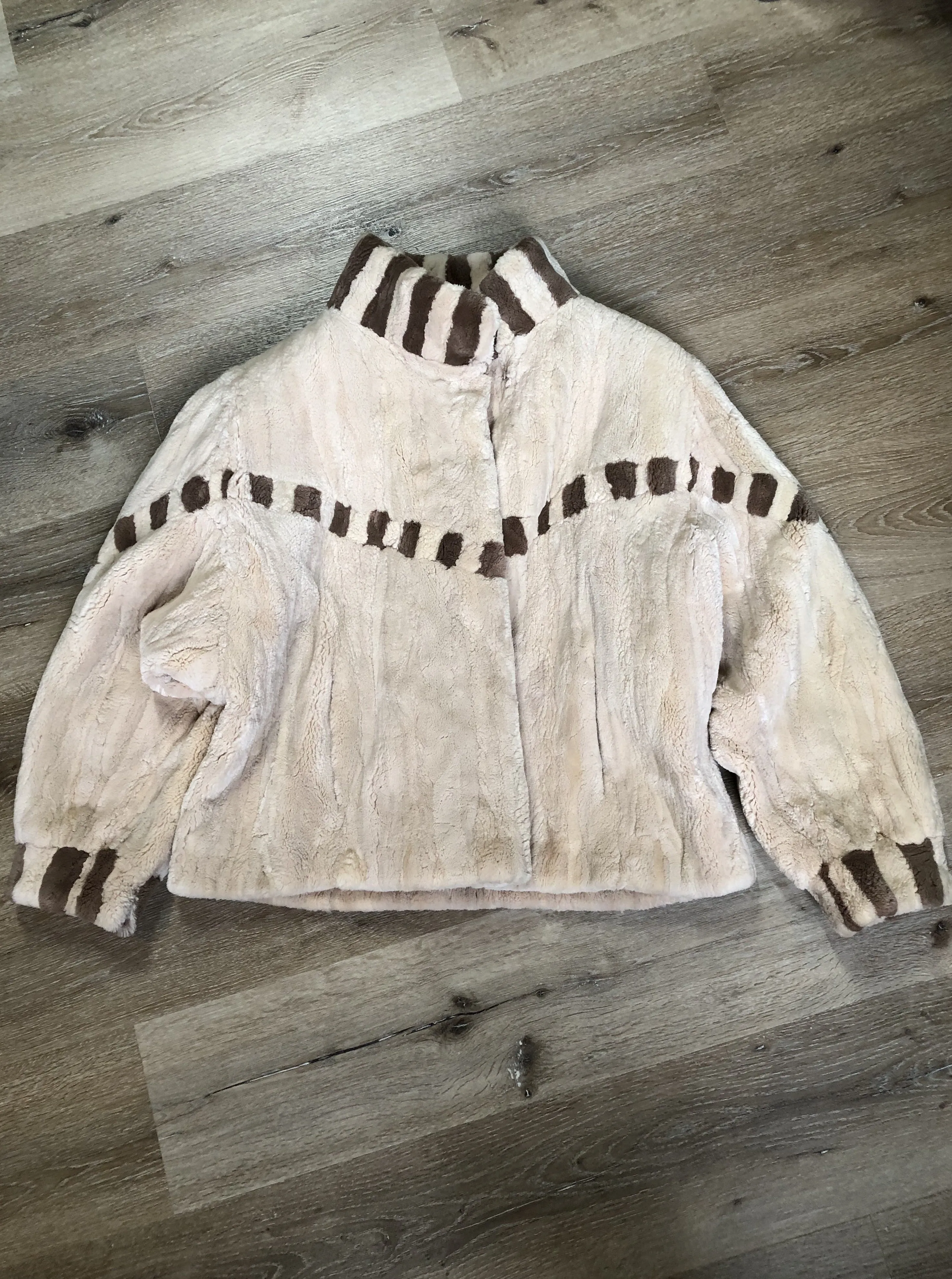 Vintage shorn beaver jacket SOLD