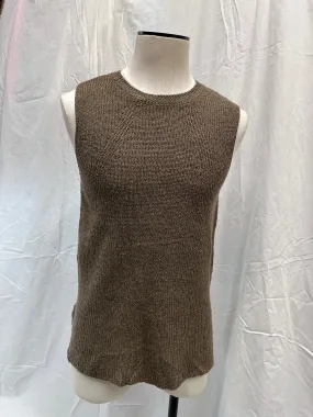 Vintage Taupe Knit Vest